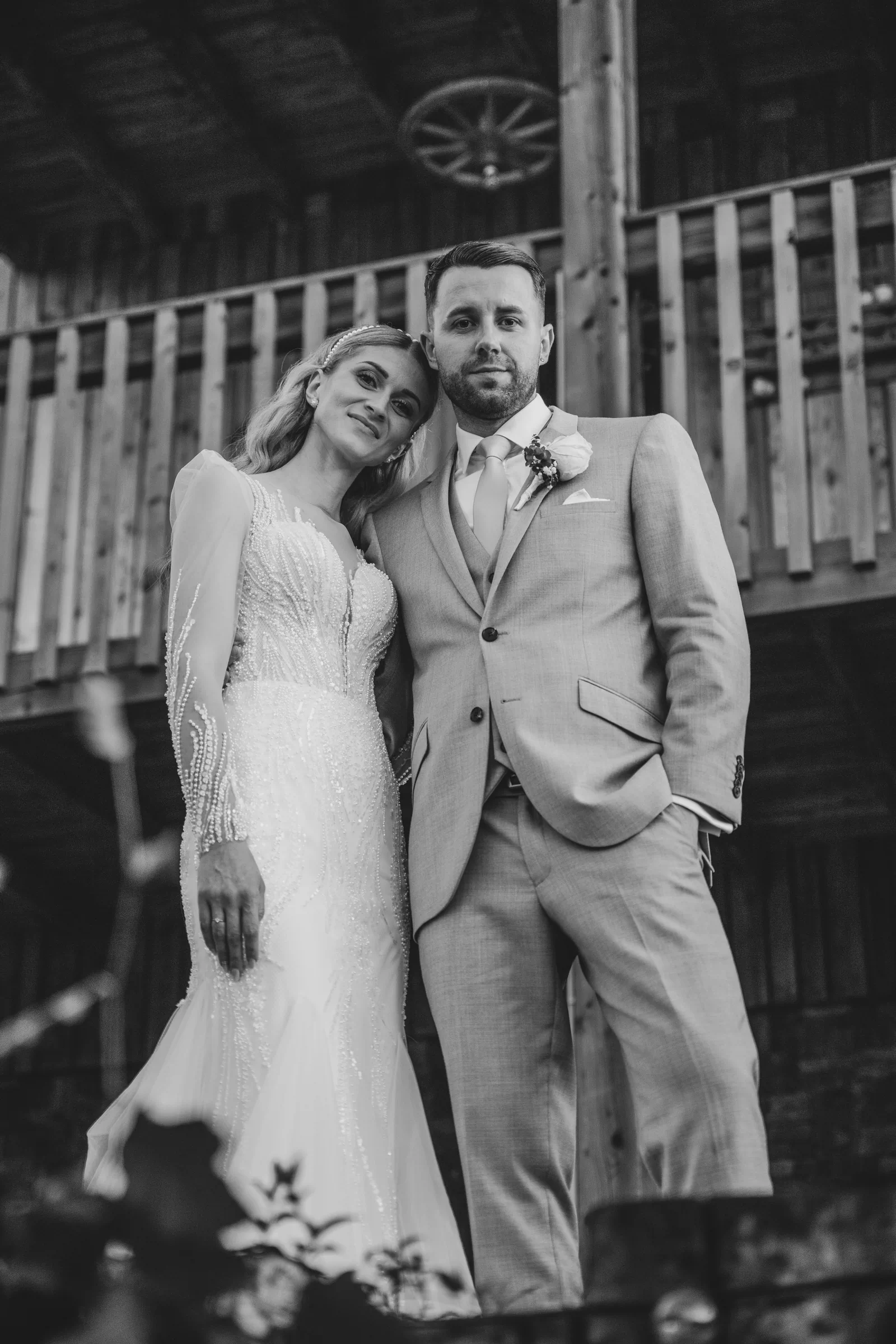 Svadobný pár v prírode